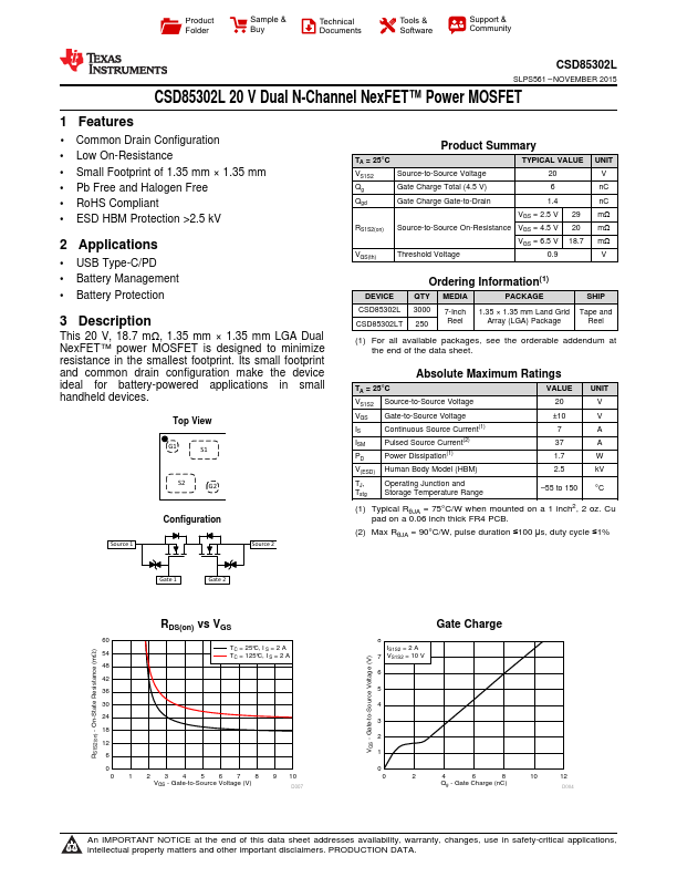 CSD85302L