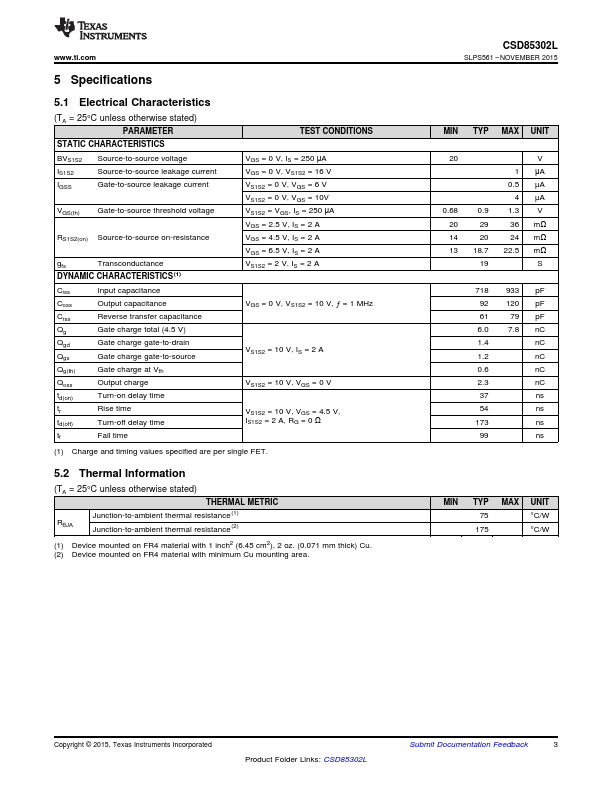 CSD85302L