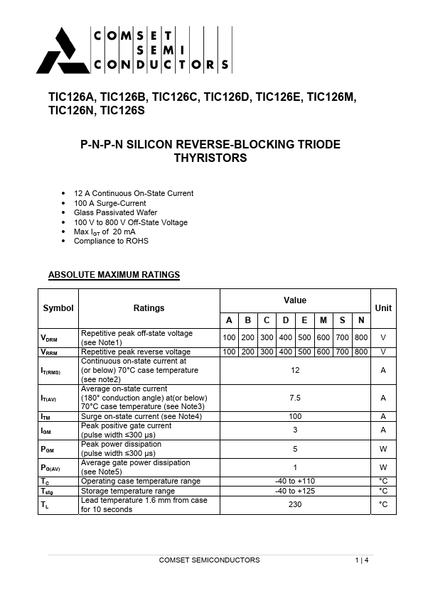 TIC126D