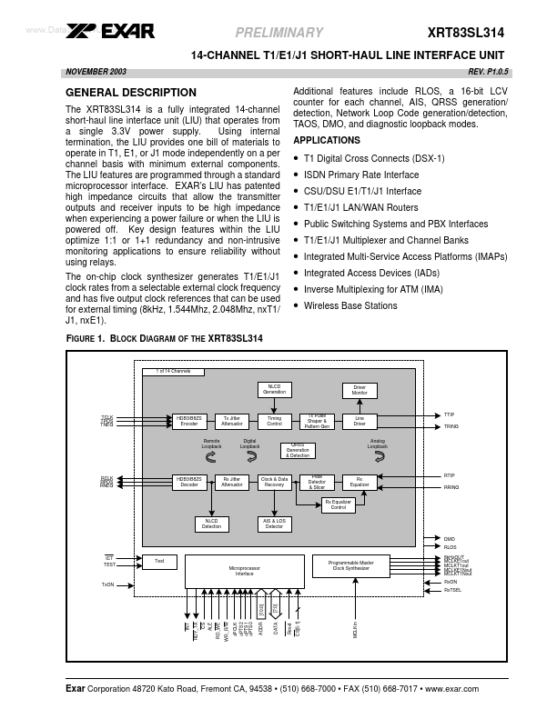 XRT83SL314