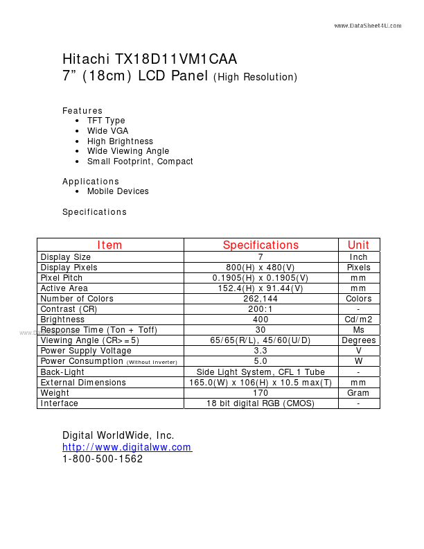 TX18D11VM1CAA