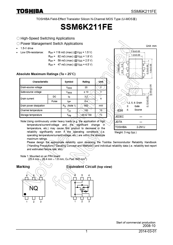 SSM6K211FE