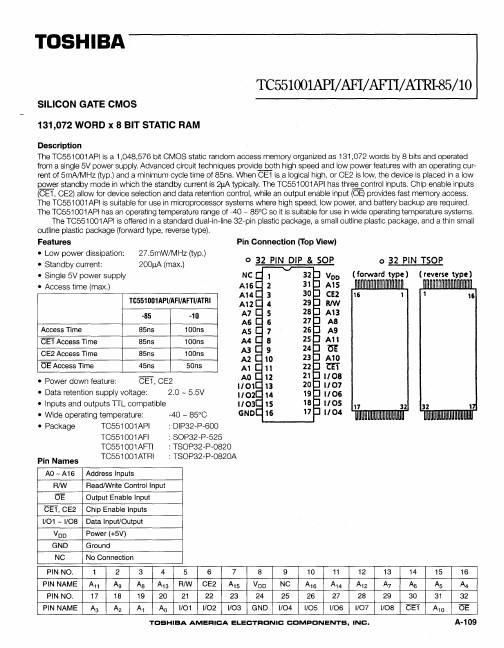 TC551001AFI-85