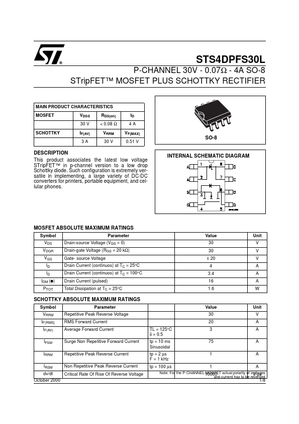 STS4DPFS30L