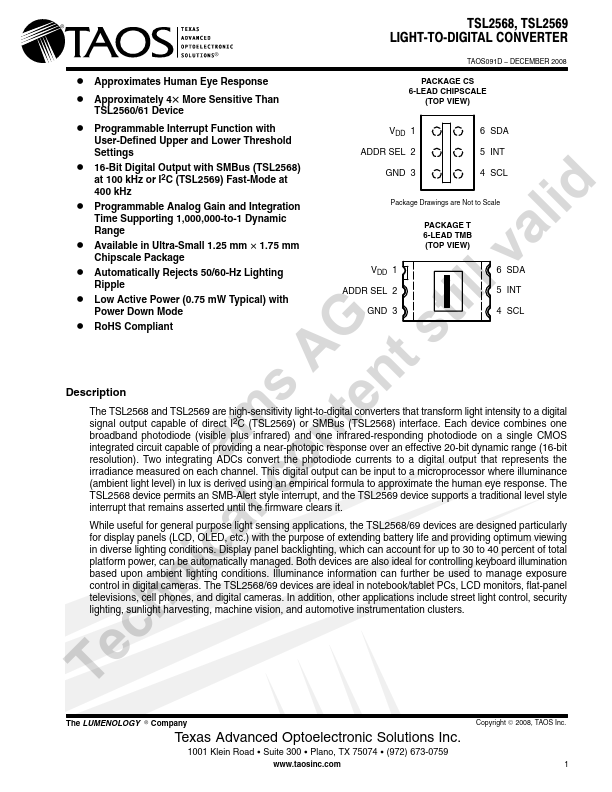 TSL2568