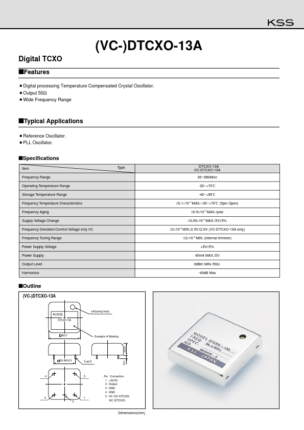 DTCXO-13A