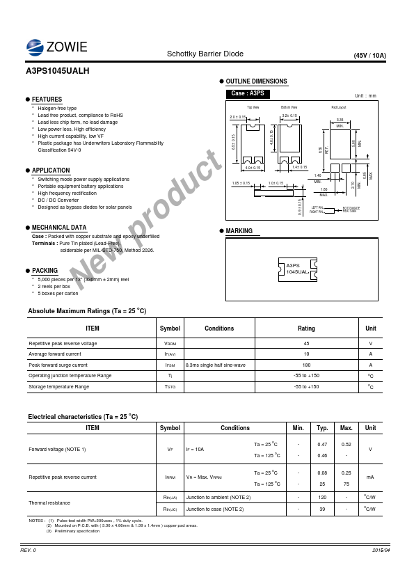 A3PS1045UALH