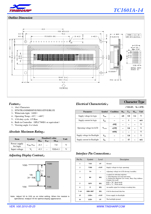 TC1601A-14