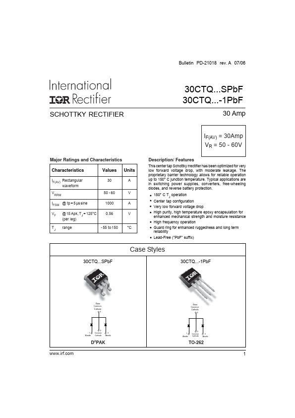 30CTQ060-1PbF