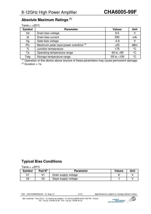 CHA6005-99F