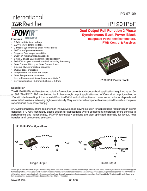 IP1201PBF