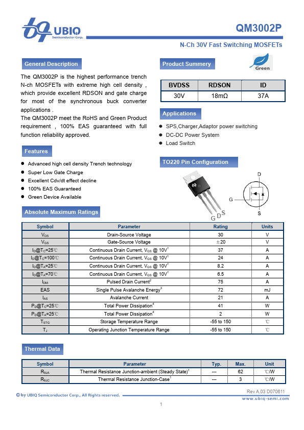 QM3002P