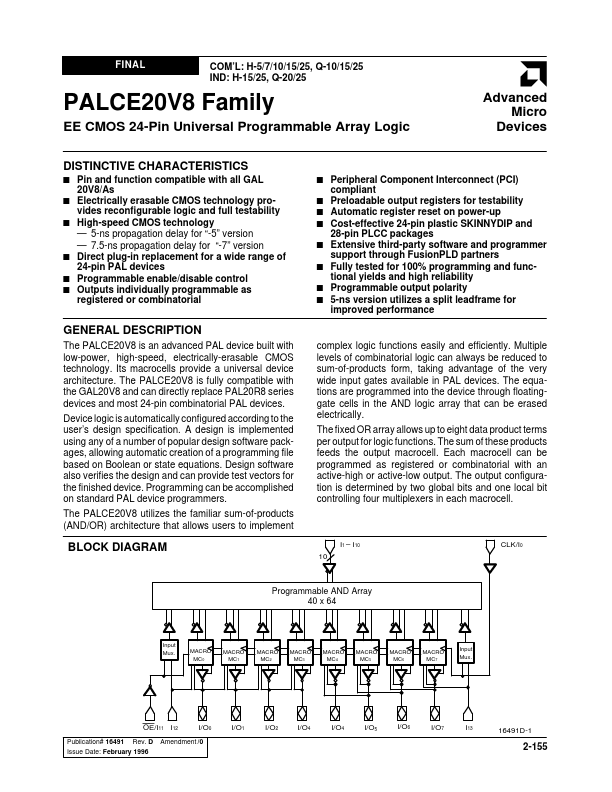 PALCE20V8