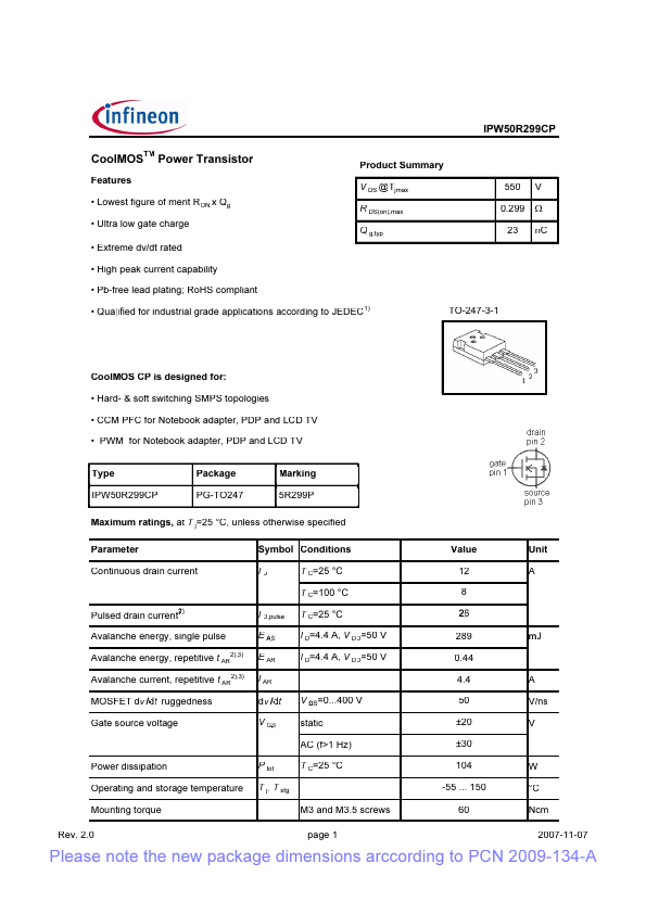 IPW50R299CP