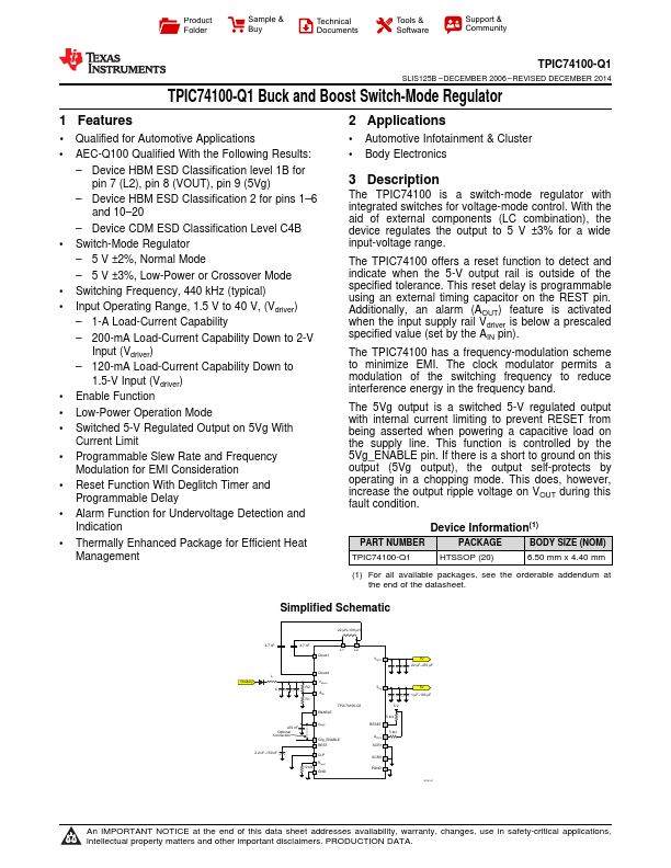 TPIC74100-Q1