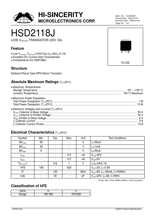 HSD2118J