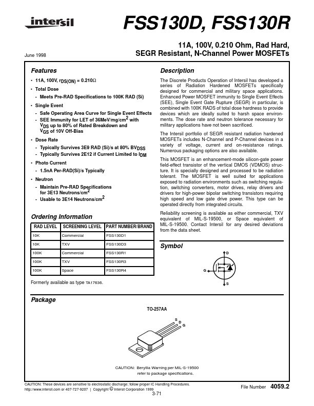 FSS130D