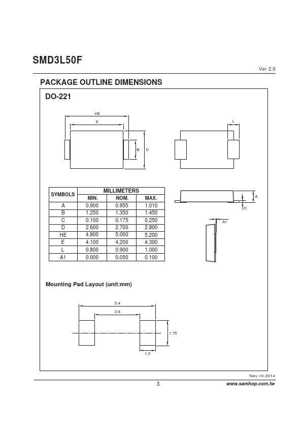 SMD3L50F