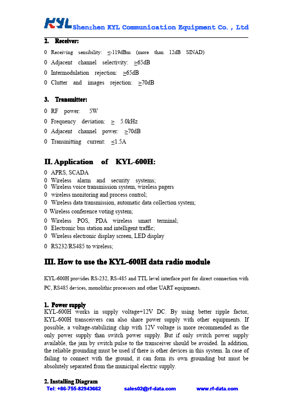 KYL-600H