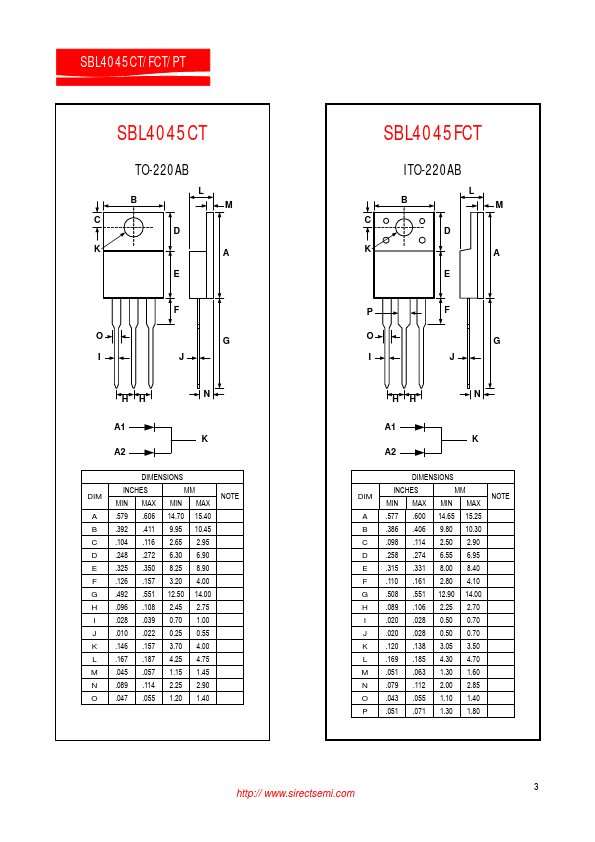 SBL4045CT