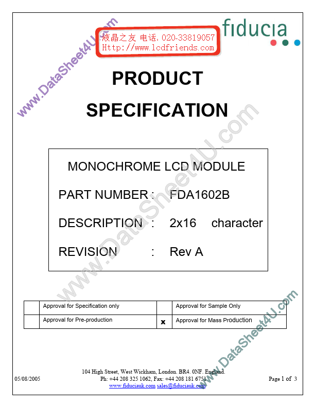 FDA1602B