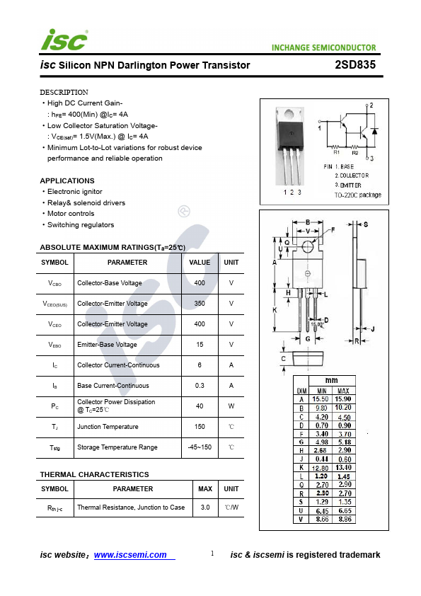 2SD835