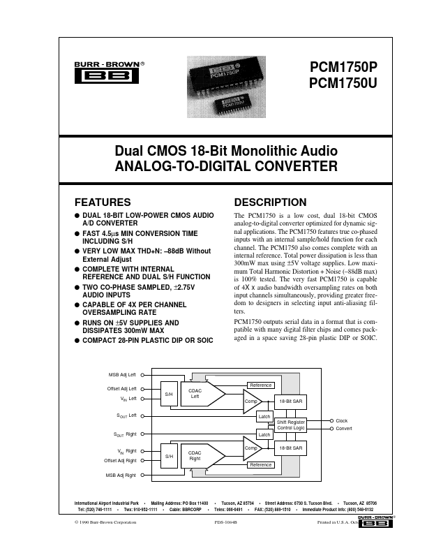 PCM1750U