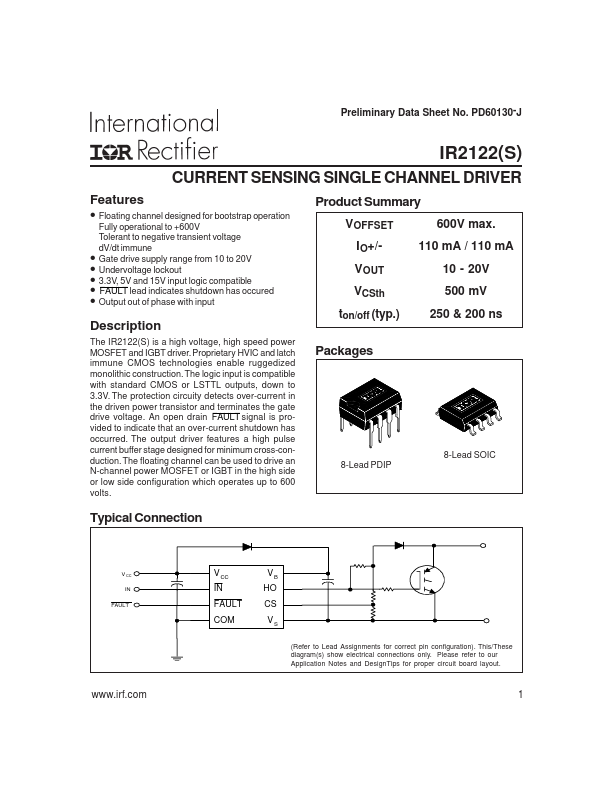 IR2122S