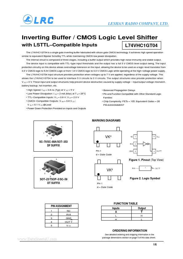 L74VHC1GT04