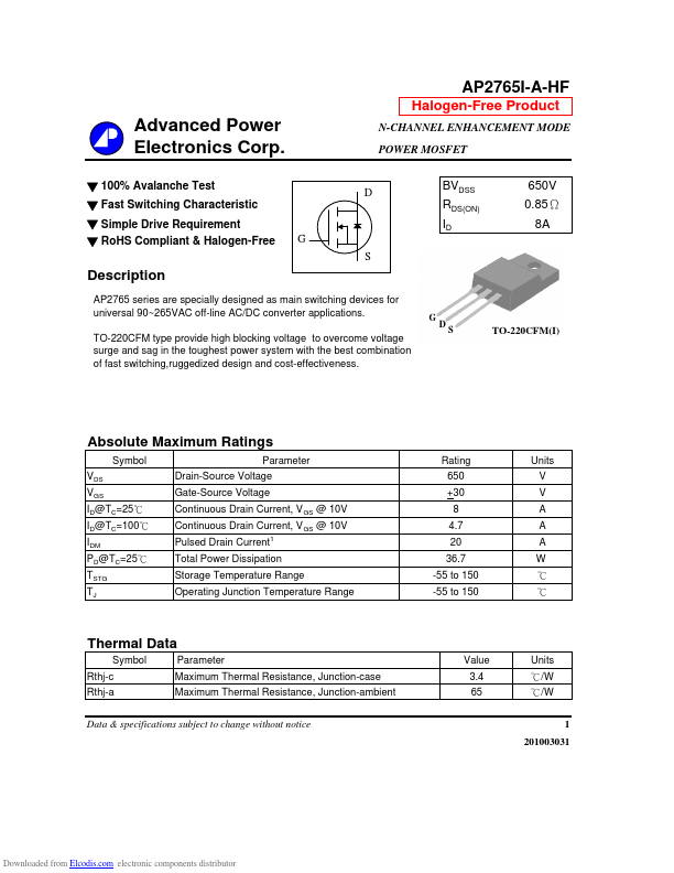 AP2765I-A-HF