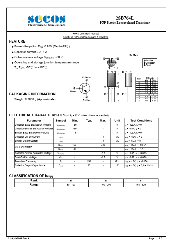 2SB764L