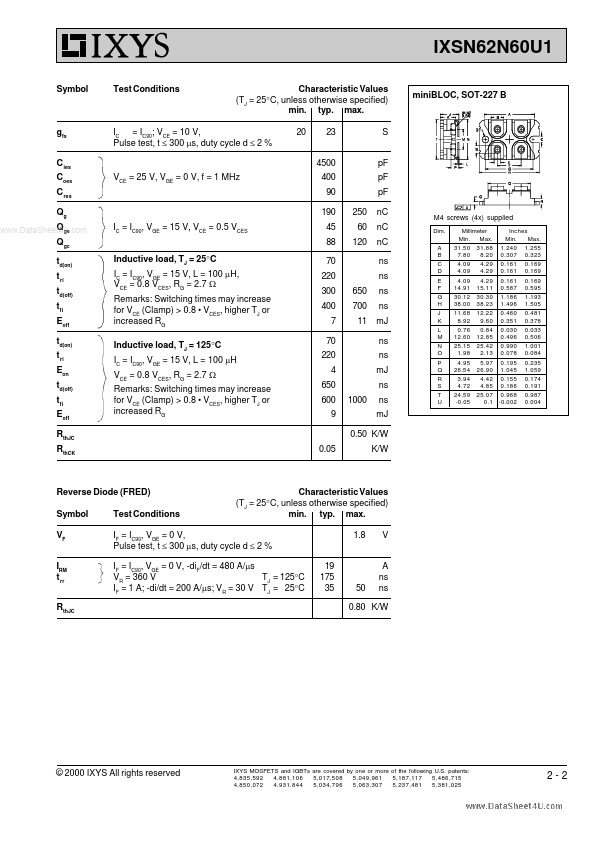 IXSN62N60U1