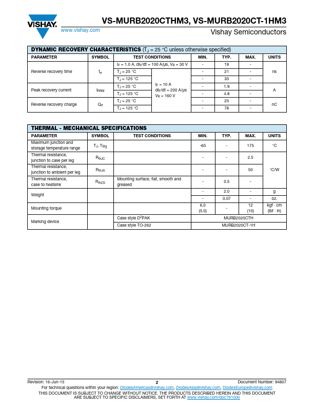 VS-MURB2020CT-1HM3