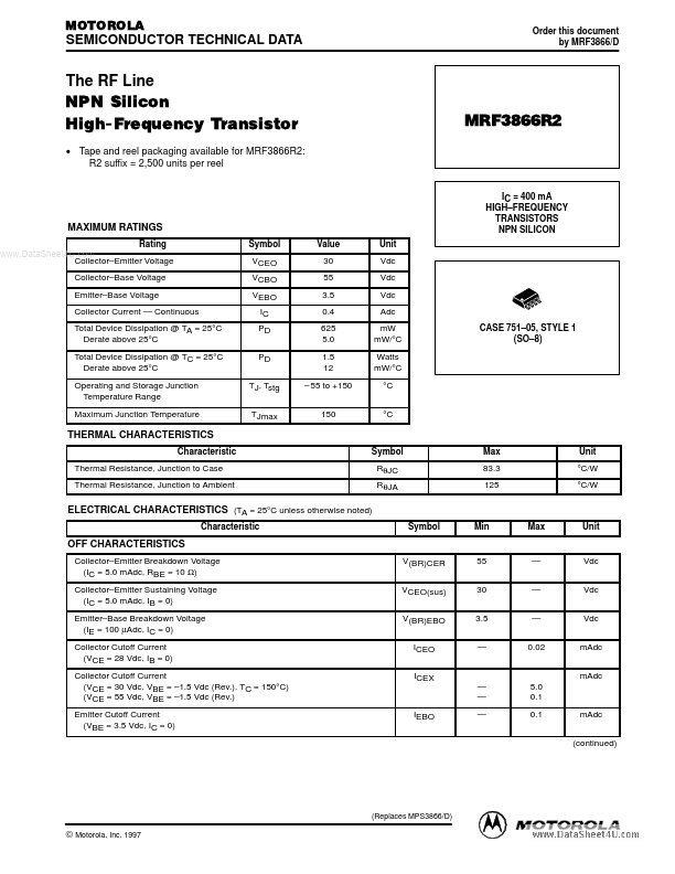 MRF3866R2