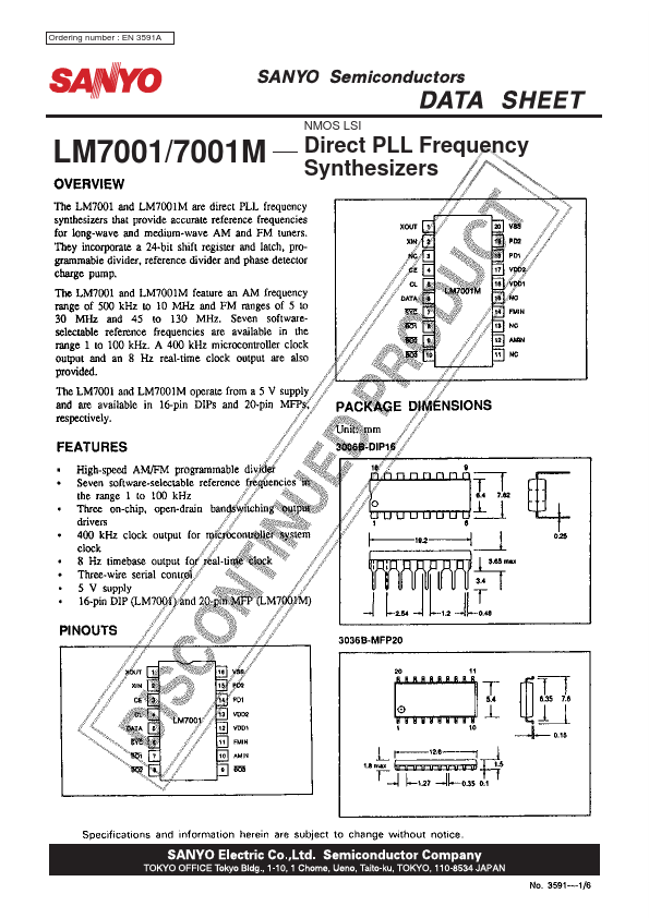 LM7001M