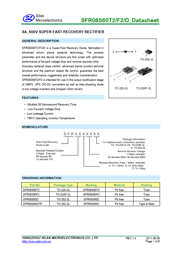 SFR08S60D