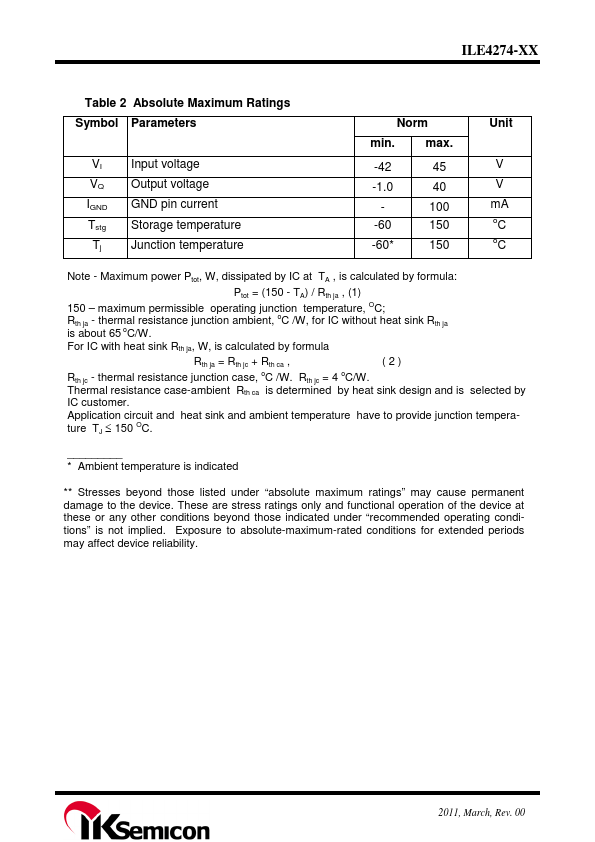 TLE4274