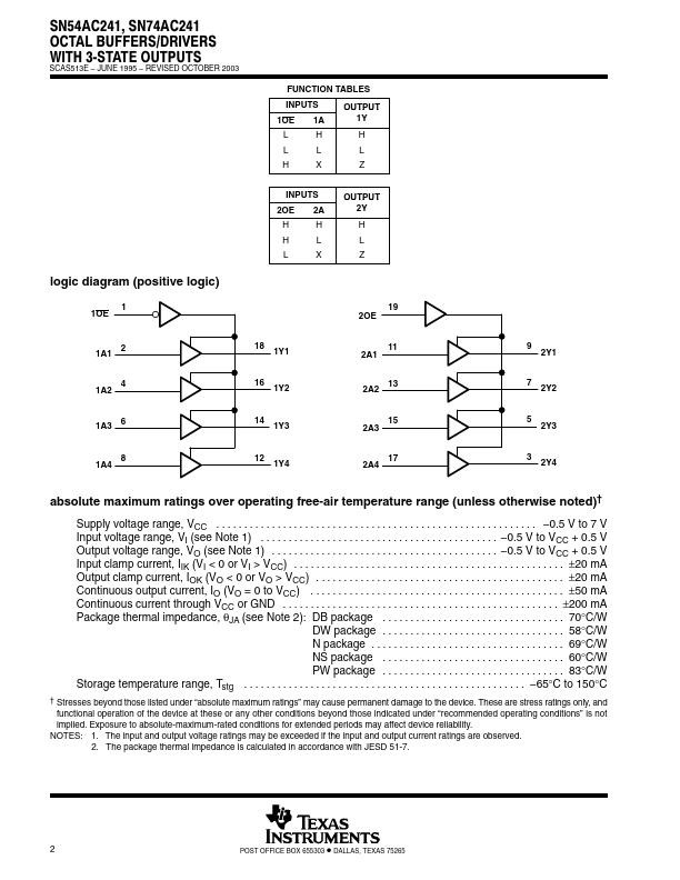 SN54AC241