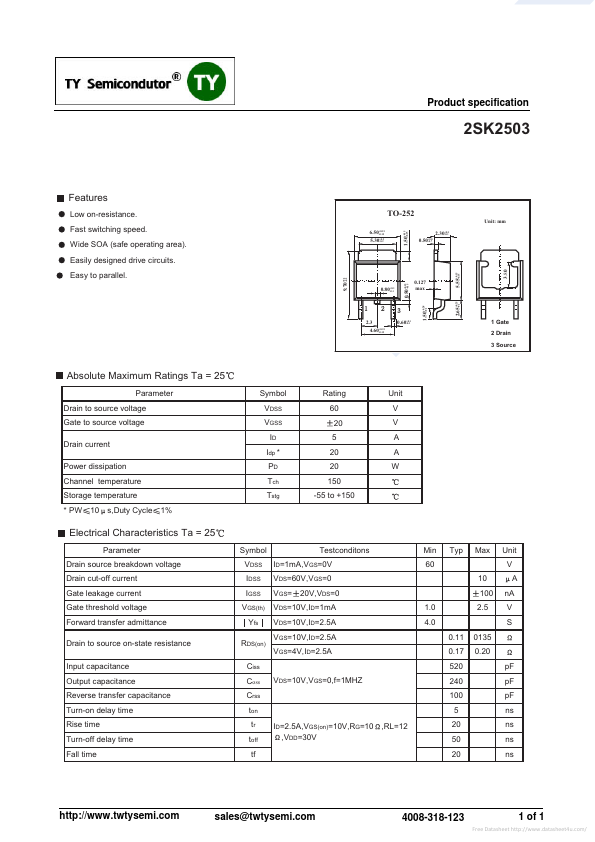 2SK2503