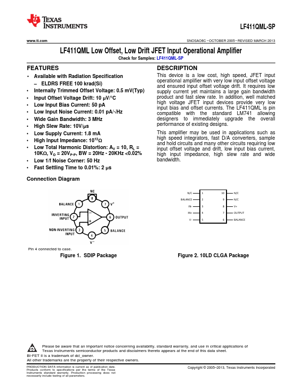 LF411QML-SP