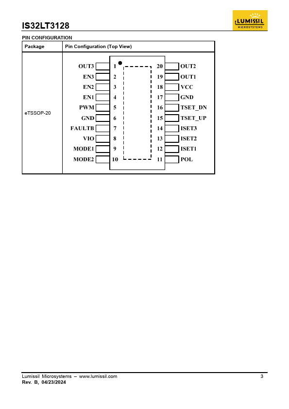 IS32LT3128