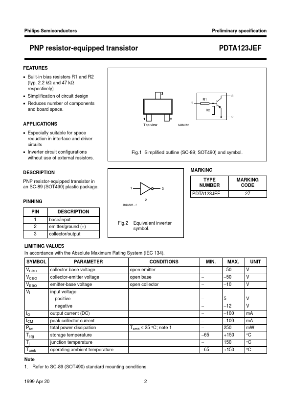 PDTA123JEF