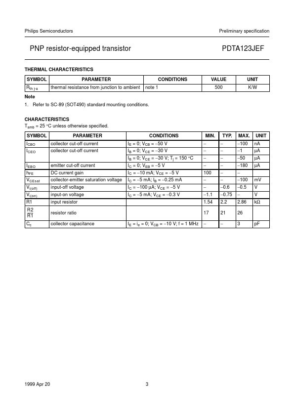 PDTA123JEF