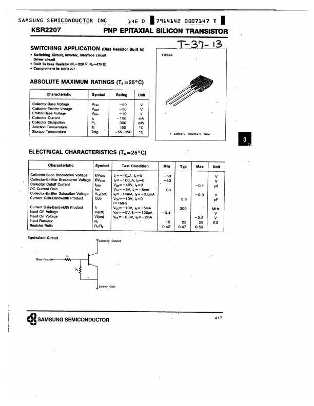 KSR2207