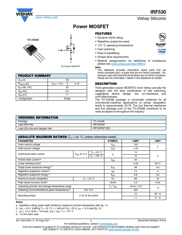 IRF530