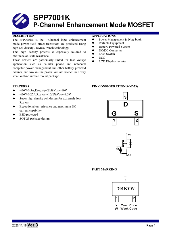 SPP7001K