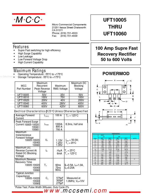 UFT100xx