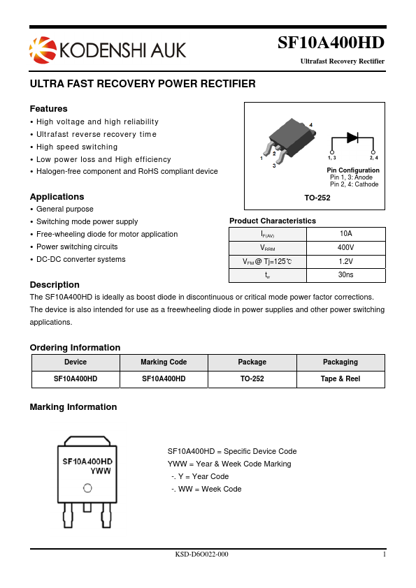 SF10A400HD