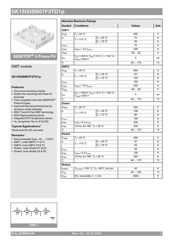 SK150DBB07F3TD1p