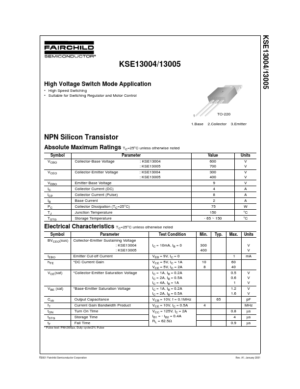 KSE13005